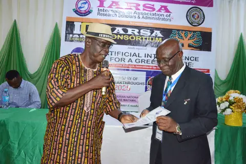 The IARSA tenth anniversary conference and Research Excellence Awards, Abuja, November 2025