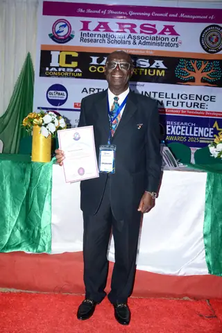 The IARSA tenth anniversary conference and Research Excellence Awards, Abuja, November 2025