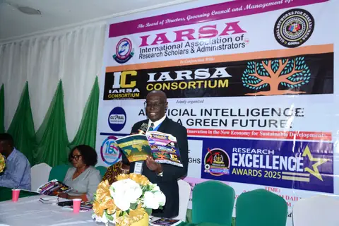 The IARSA tenth anniversary conference and Research Excellence Awards, Abuja, November 2025