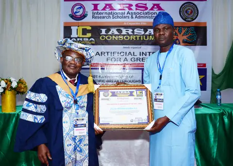 The IARSA tenth anniversary conference and Research Excellence Awards, Abuja, November 2025