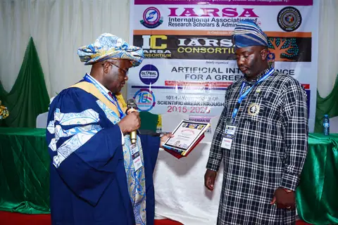 The IARSA tenth anniversary conference and Research Excellence Awards, Abuja, November 2025