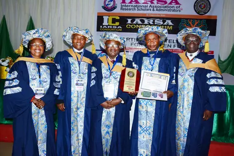 The IARSA tenth anniversary conference and Research Excellence Awards, Abuja, November 2025