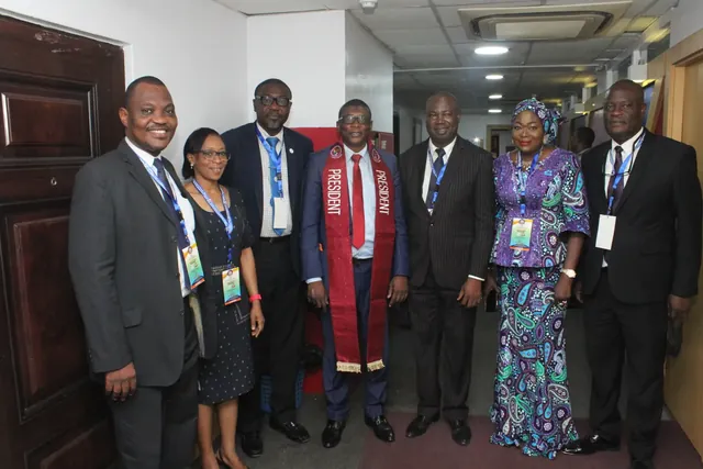 A gathering at an IARSA conference or award ceremony