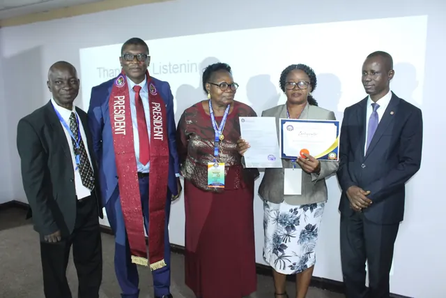 A gathering at an IARSA conference or award ceremony