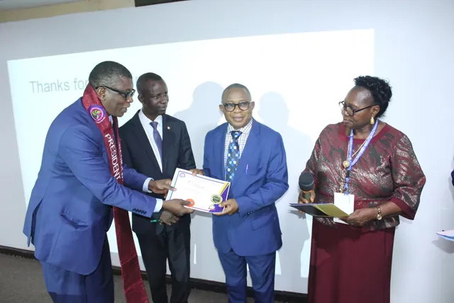 A gathering at an IARSA conference or award ceremony