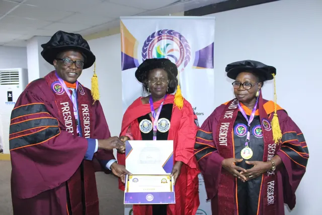 A gathering at an IARSA conference or award ceremony