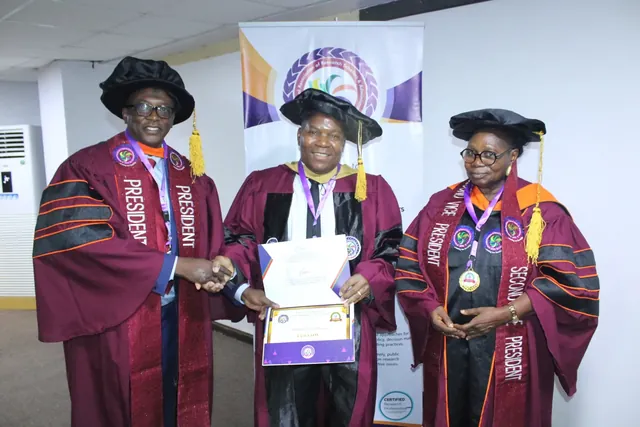 A gathering at an IARSA conference or award ceremony