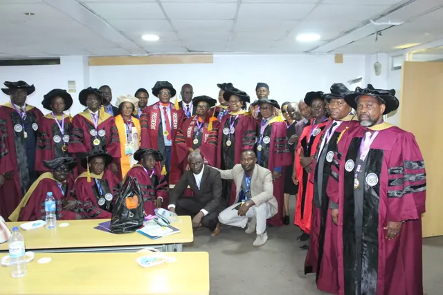 A gathering at an IARSA conference or award ceremony
