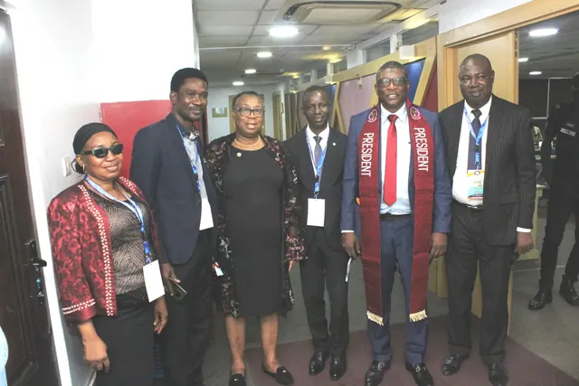 A gathering at an IARSA conference or award ceremony