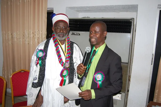 A gathering at an IARSA conference or award ceremony