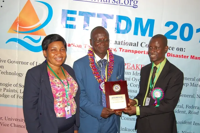 A gathering at an IARSA conference or award ceremony