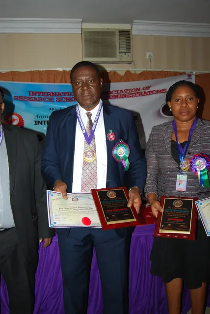 A gathering at an IARSA conference or award ceremony