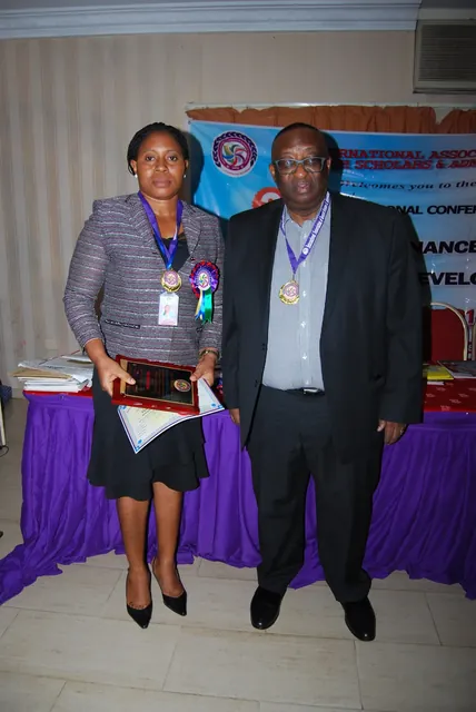 A gathering at an IARSA conference or award ceremony