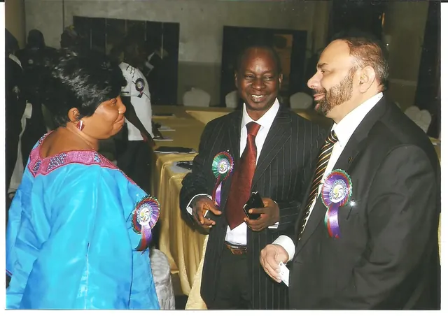 A gathering at an IARSA conference or award ceremony