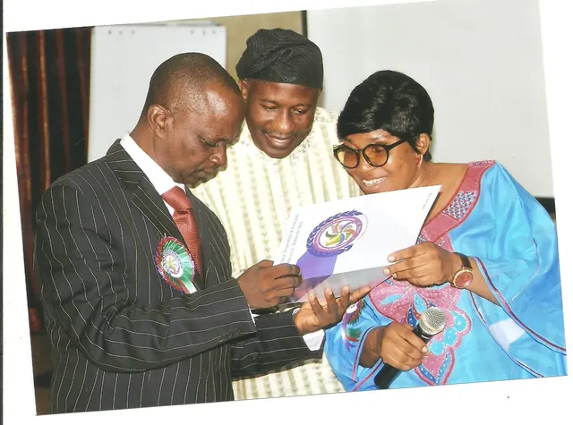 A gathering at an IARSA conference or award ceremony