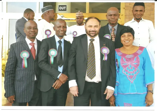 A gathering at an IARSA conference or award ceremony
