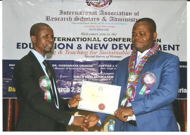 A gathering at an IARSA conference or award ceremony