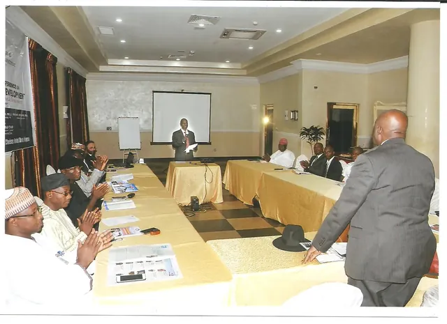 A gathering at an IARSA conference or award ceremony