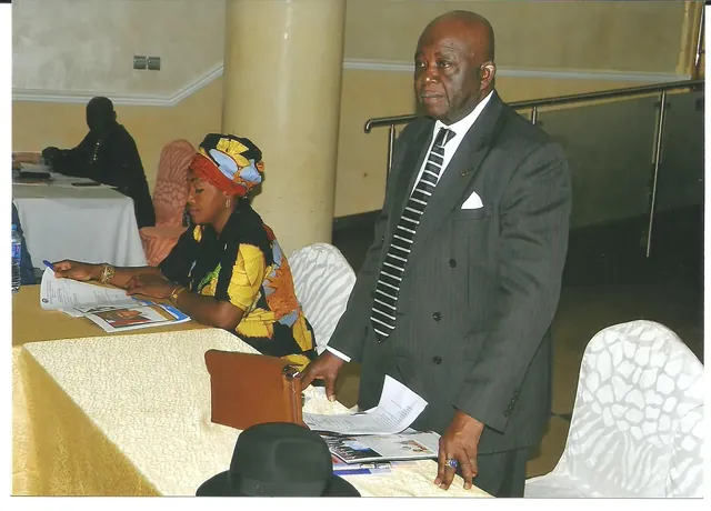 A gathering at an IARSA conference or award ceremony
