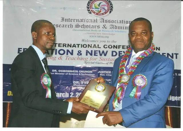 A gathering at an IARSA conference or award ceremony