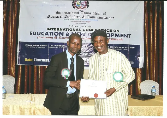 A gathering at an IARSA conference or award ceremony