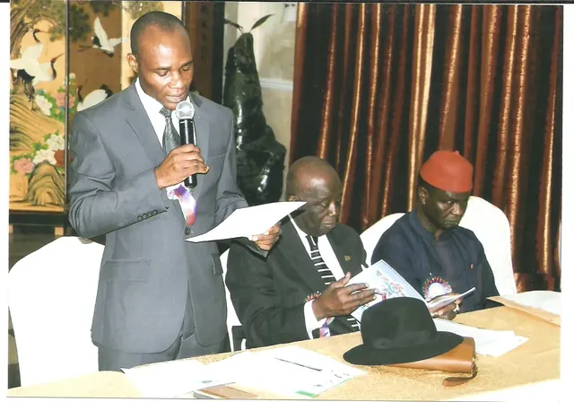 A gathering at an IARSA conference or award ceremony