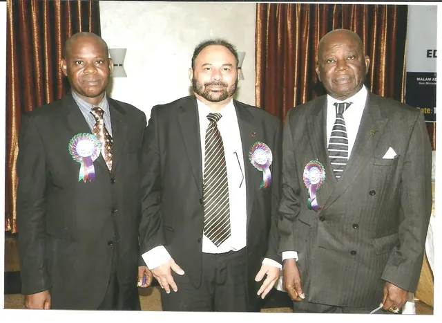 A gathering at an IARSA conference or award ceremony