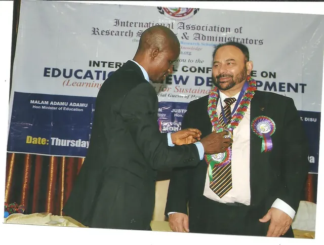 A gathering at an IARSA conference or award ceremony