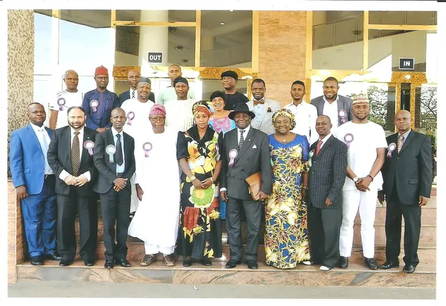 A gathering at an IARSA conference or award ceremony