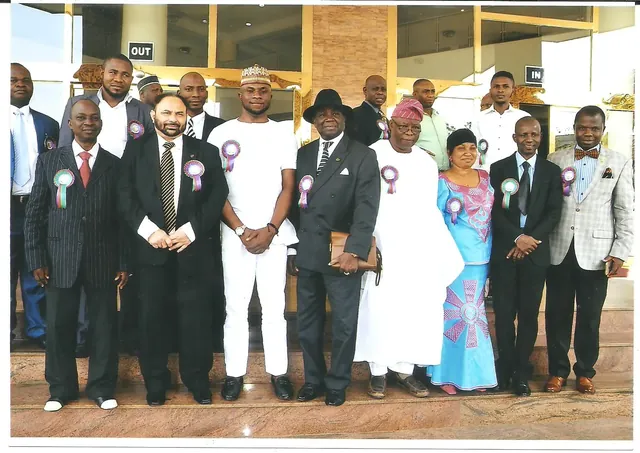 A gathering at an IARSA conference or award ceremony