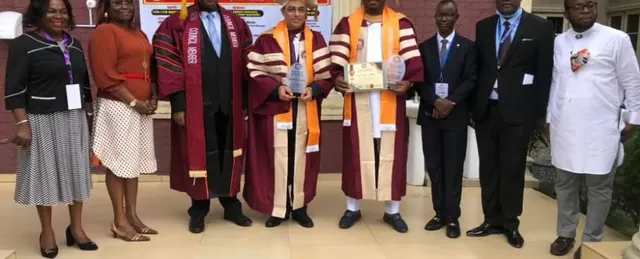 A gathering at an IARSA conference or award ceremony