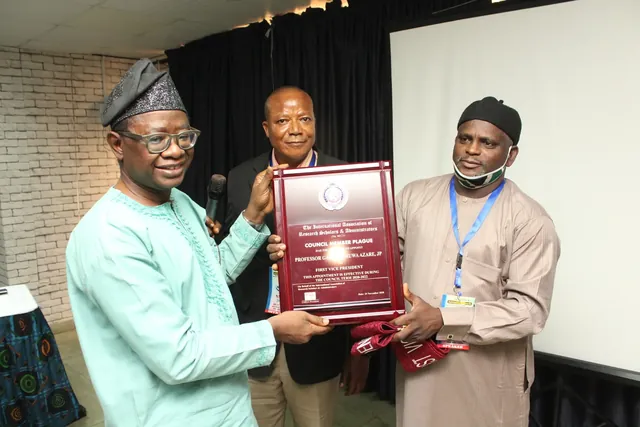 A gathering at an IARSA conference or award ceremony
