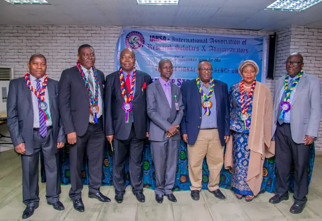 A gathering at an IARSA conference or award ceremony