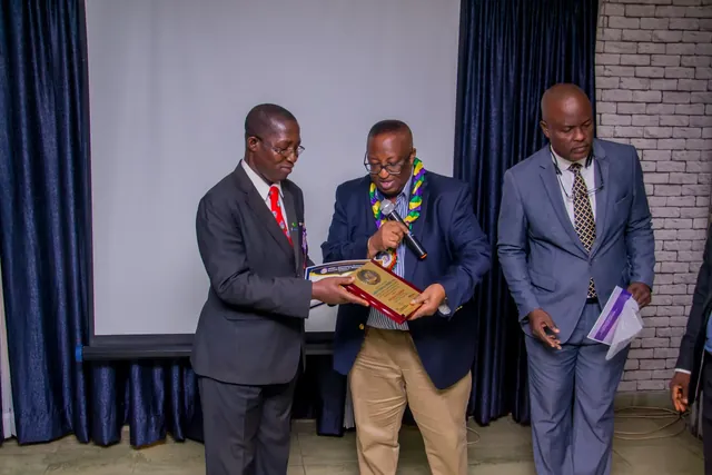 A gathering at an IARSA conference or award ceremony