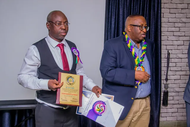 A gathering at an IARSA conference or award ceremony