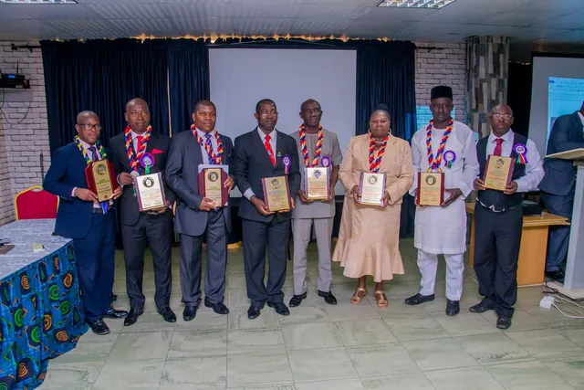 A gathering at an IARSA conference or award ceremony