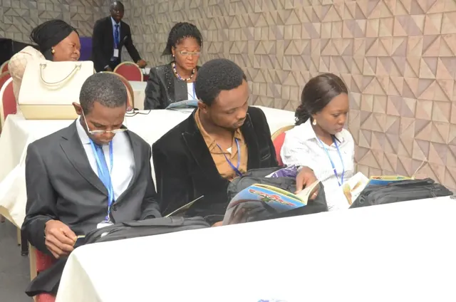 A gathering at an IARSA conference or award ceremony