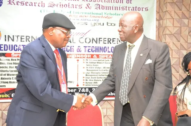 A gathering at an IARSA conference or award ceremony