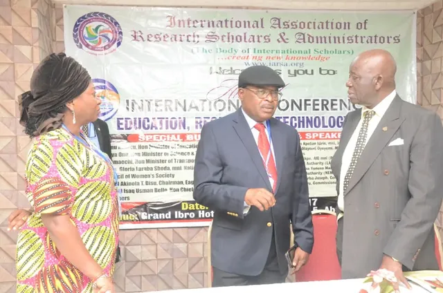 A gathering at an IARSA conference or award ceremony