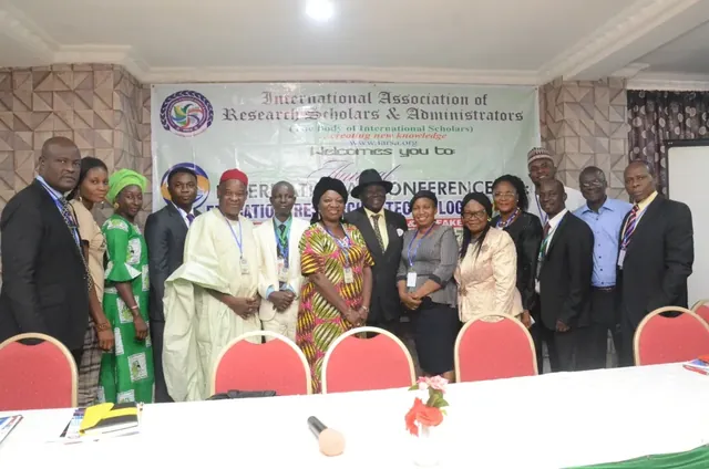 A gathering at an IARSA conference or award ceremony