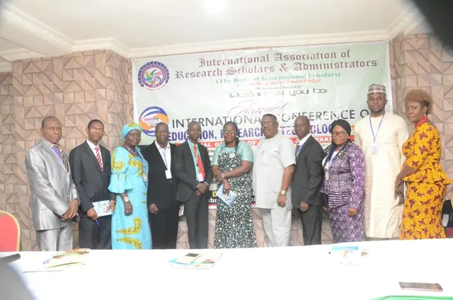A gathering at an IARSA conference or award ceremony