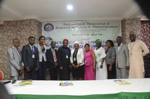 A gathering at an IARSA conference or award ceremony