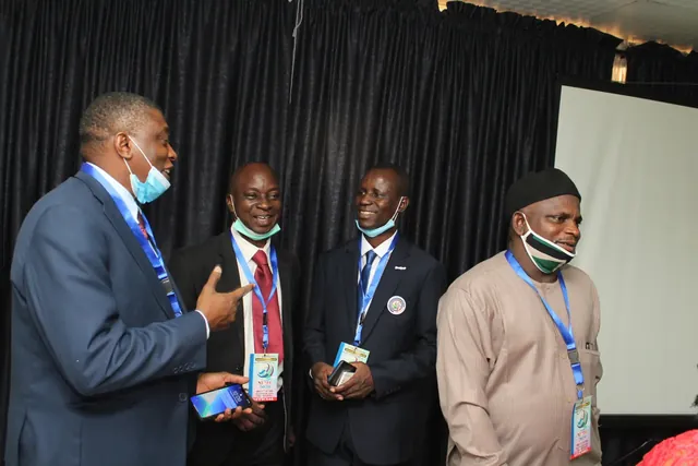 A gathering at an IARSA conference or award ceremony
