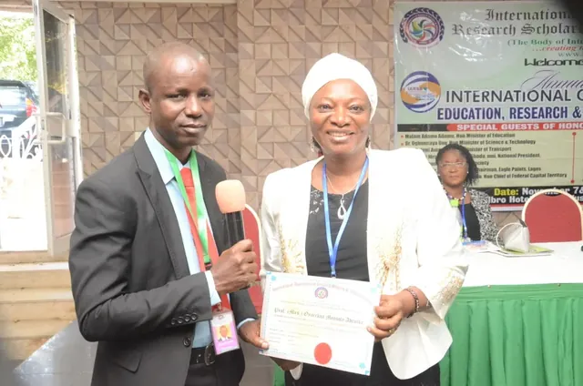 A gathering at an IARSA conference or award ceremony
