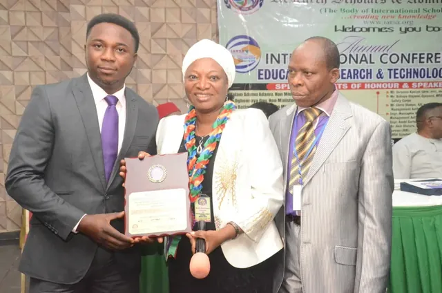 A gathering at an IARSA conference or award ceremony
