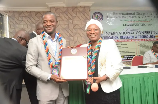 A gathering at an IARSA conference or award ceremony