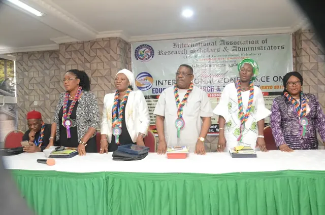 A gathering at an IARSA conference or award ceremony