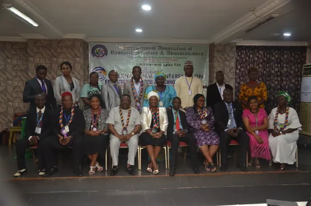 A gathering at an IARSA conference or award ceremony