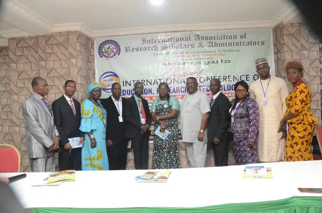 A gathering at an IARSA conference or award ceremony