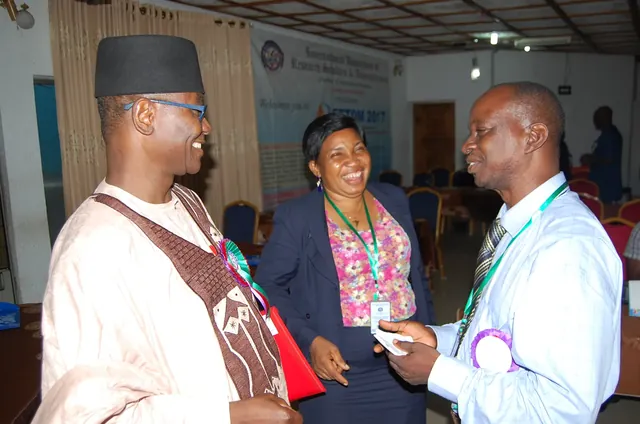 A gathering at an IARSA conference or award ceremony